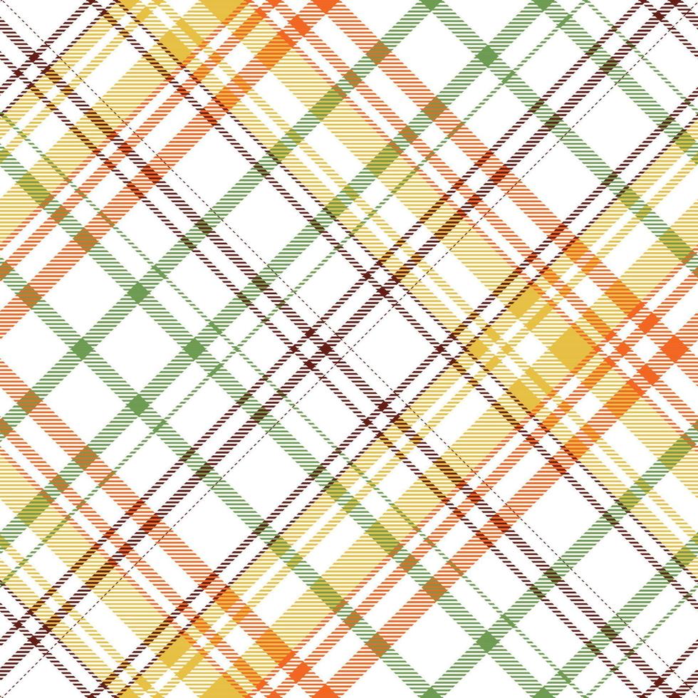 Check Plaid patterns is a patterned cloth consisting of criss crossed, horizontal and vertical bands in multiple colours.Seamless tartan for  scarf,pyjamas,blanket,duvet,kilt large shawl. vector