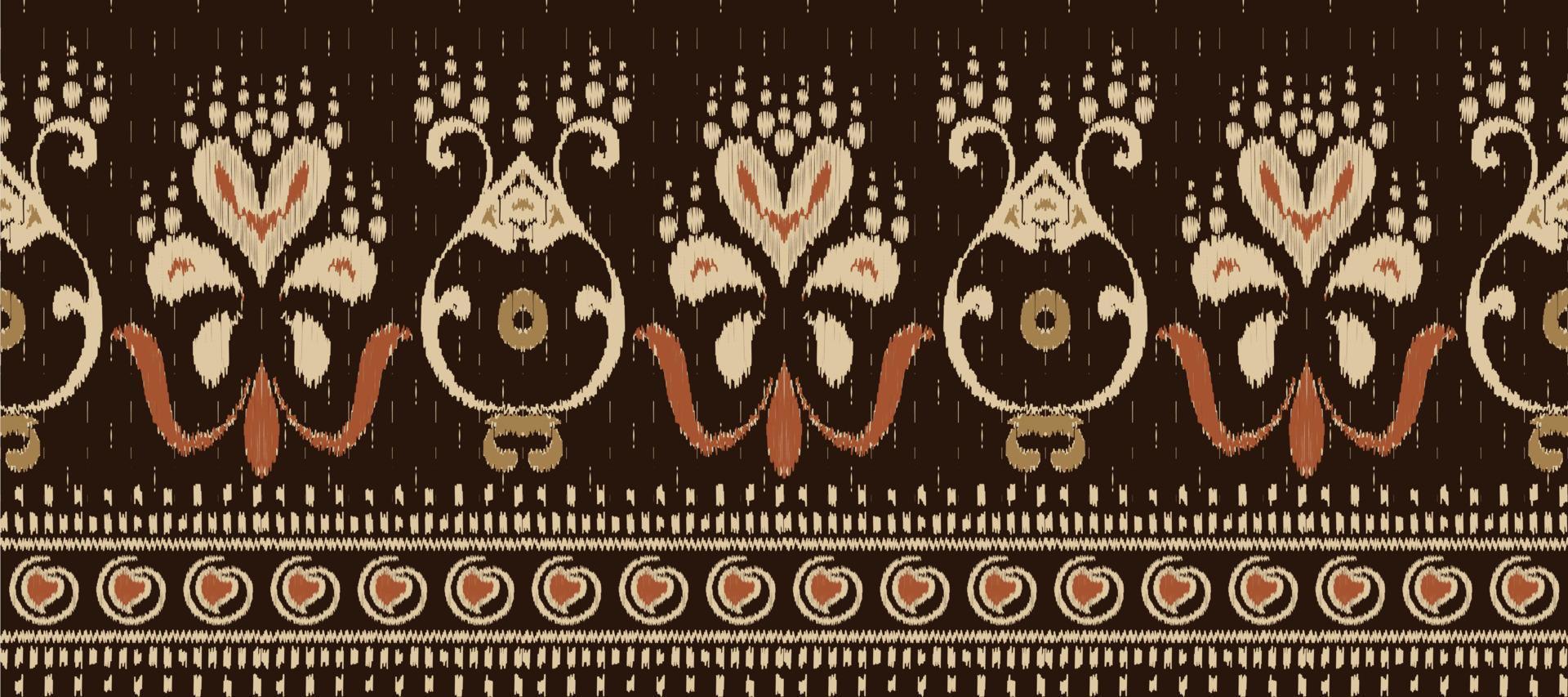 africano ikat sin costura modelo bordado antecedentes. geométrico étnico oriental modelo tradicional. ikat azteca estilo resumen vector ilustración. diseño para impresión textura,tela,sari,sari,alfombra.