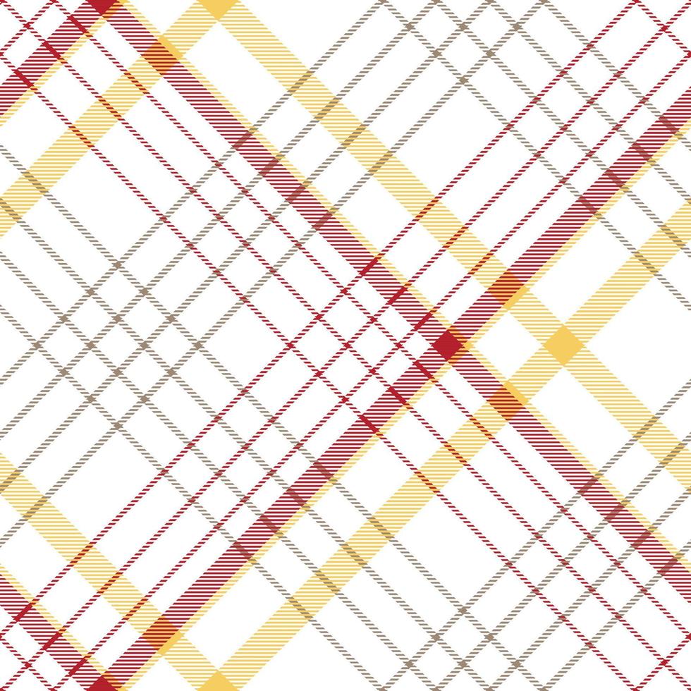 Tartan pattern plaid seamless is a patterned cloth consisting of criss crossed, horizontal and vertical bands in multiple colours.Seamless tartan for  scarf,pyjamas,blanket,duvet,kilt large shawl. vector