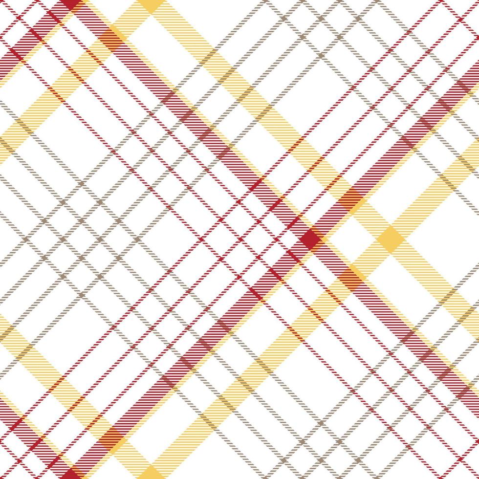 Tartan pattern plaid seamless is a patterned cloth consisting of criss crossed, horizontal and vertical bands in multiple colours.Seamless tartan for  scarf,pyjamas,blanket,duvet,kilt large shawl. vector