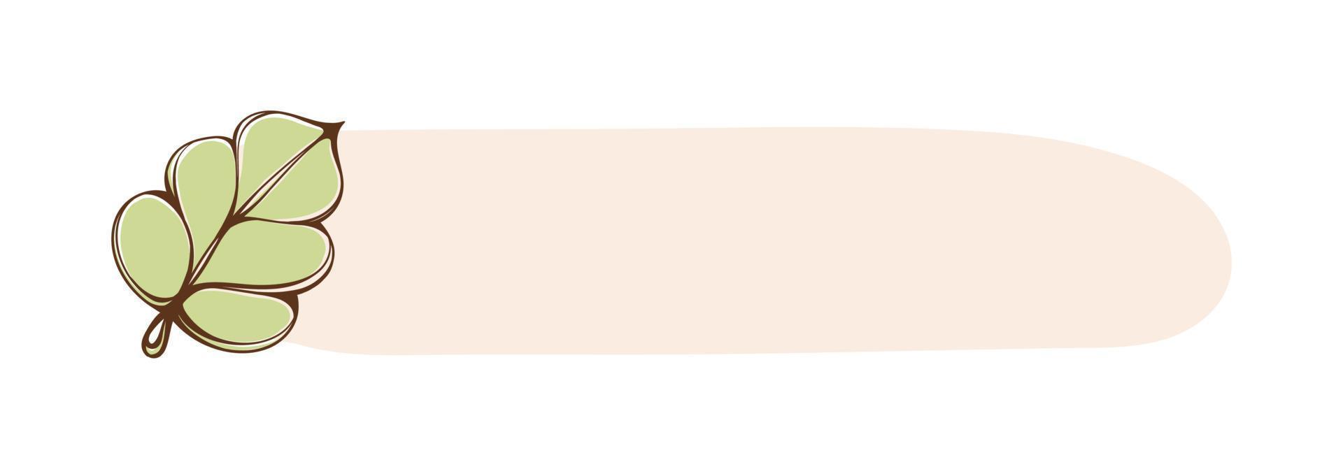 Aesthetic boho floral frame. Cute pastel border for card design