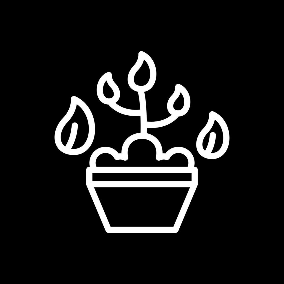 diseño de icono de vector de plantación