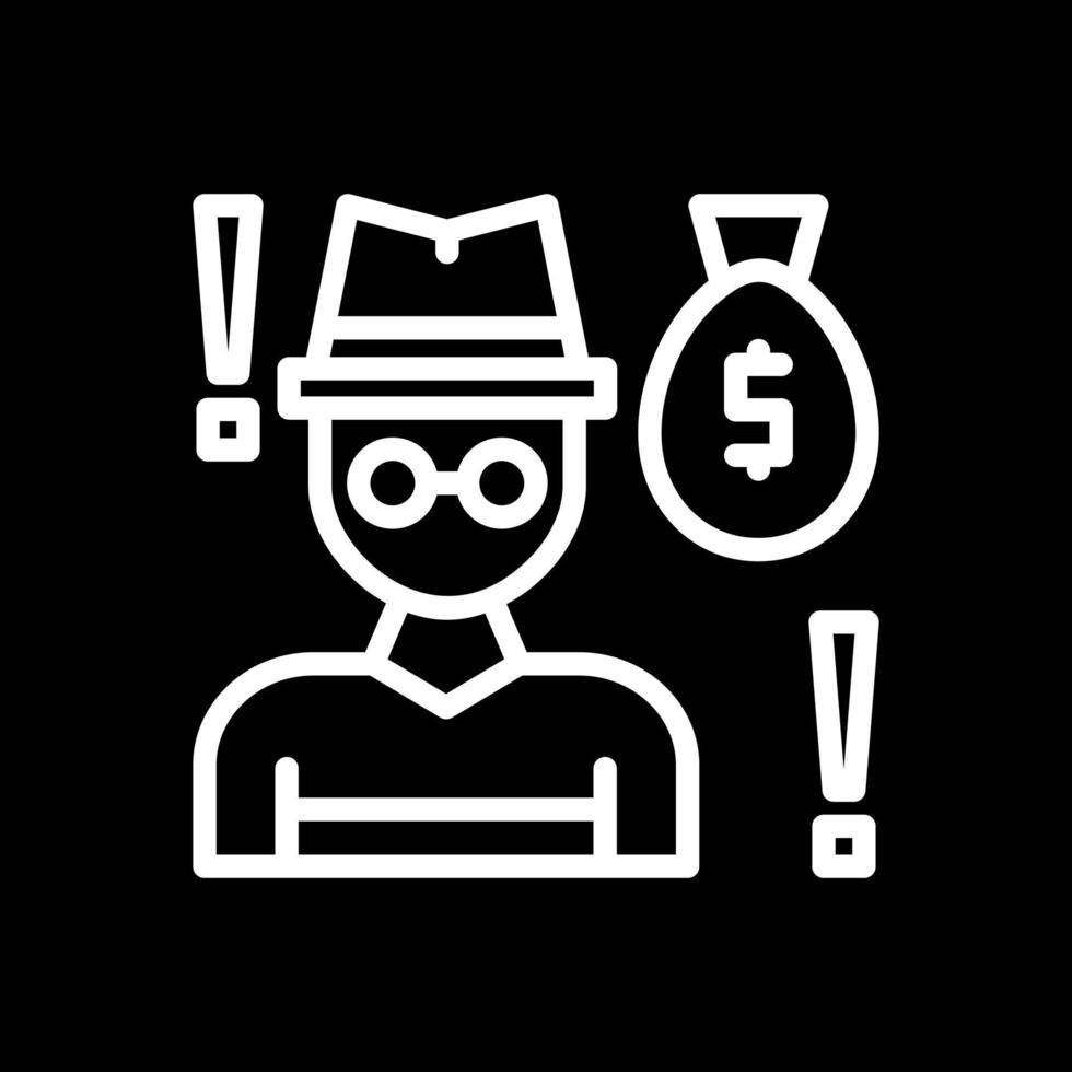 Robbery Vector Icon Design