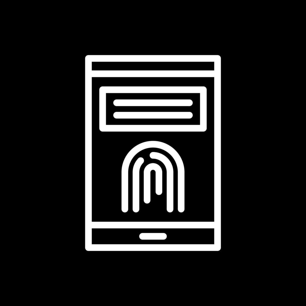 Finger Print Vector Icon Design