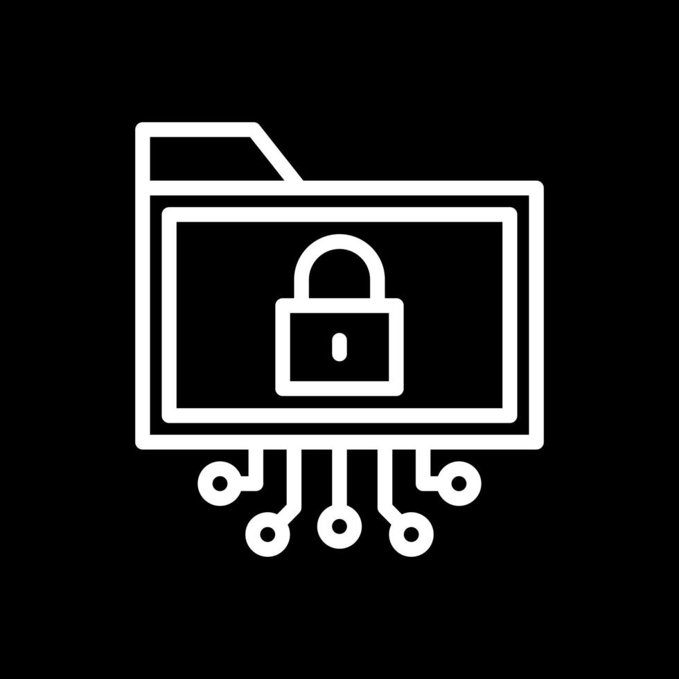 Data Encryption Vector Icon Design