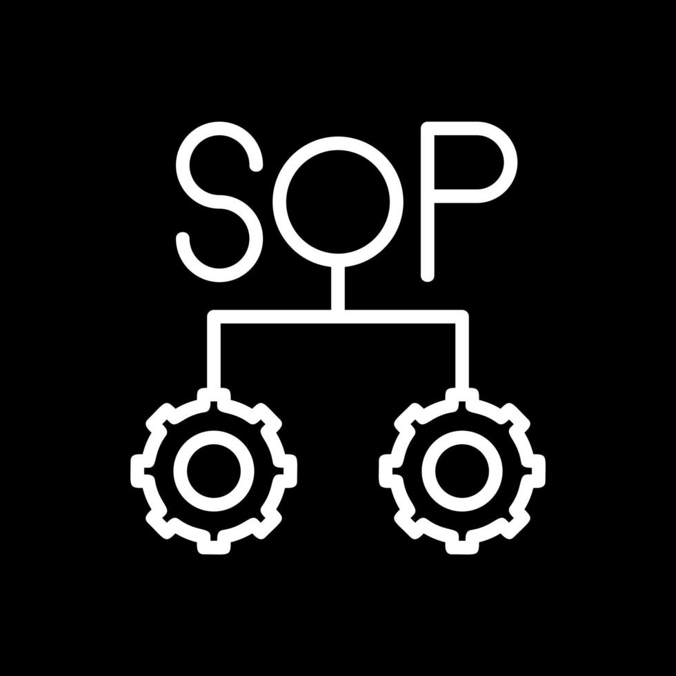 diseño de icono de vector de sop