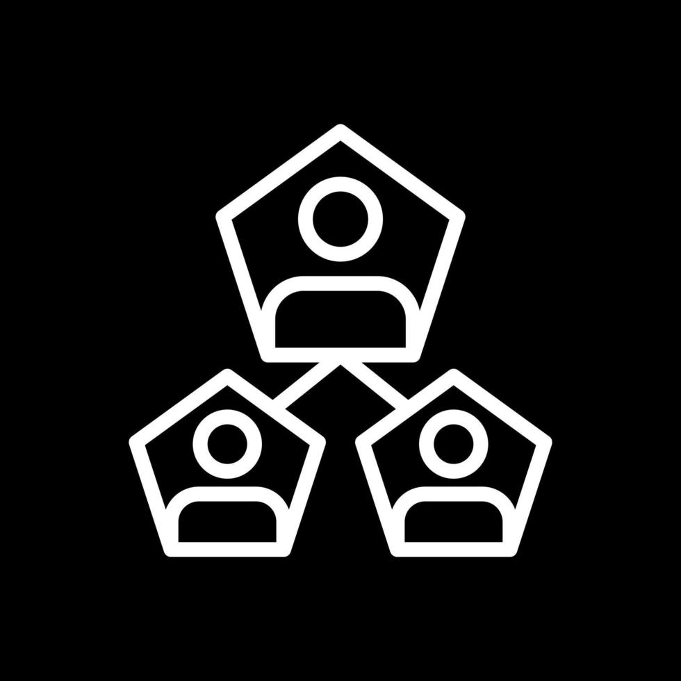 Segmentation Vector Icon Design