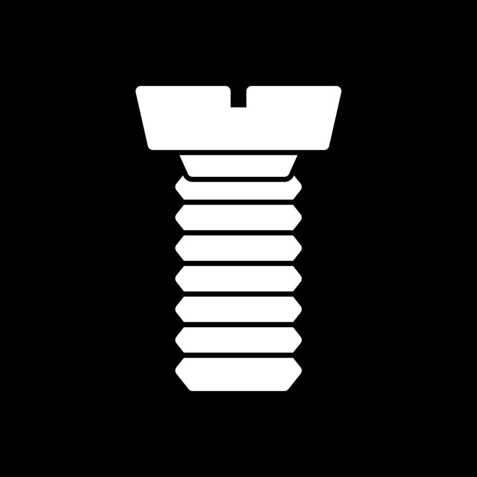 diseño de icono de vector de tornillo