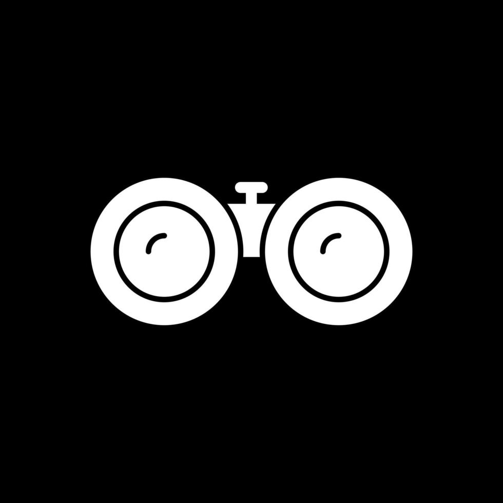 diseño de icono de vector binocular