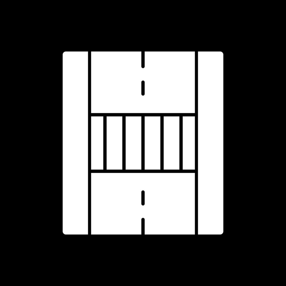 Pedestrian Crossing Vector Icon Design