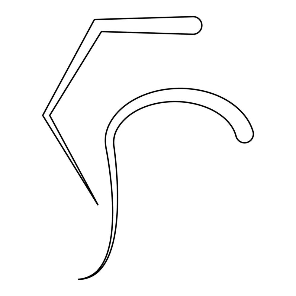 letter f icon illustration vector