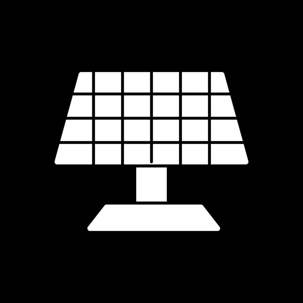 Solar Panel Vector Icon Design