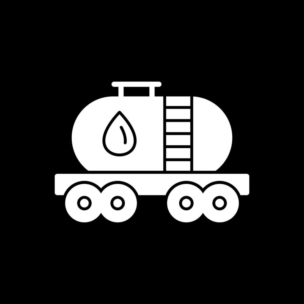 Fuel Tank Vector Icon Design