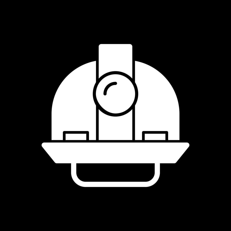 diseño de icono de vector de casco