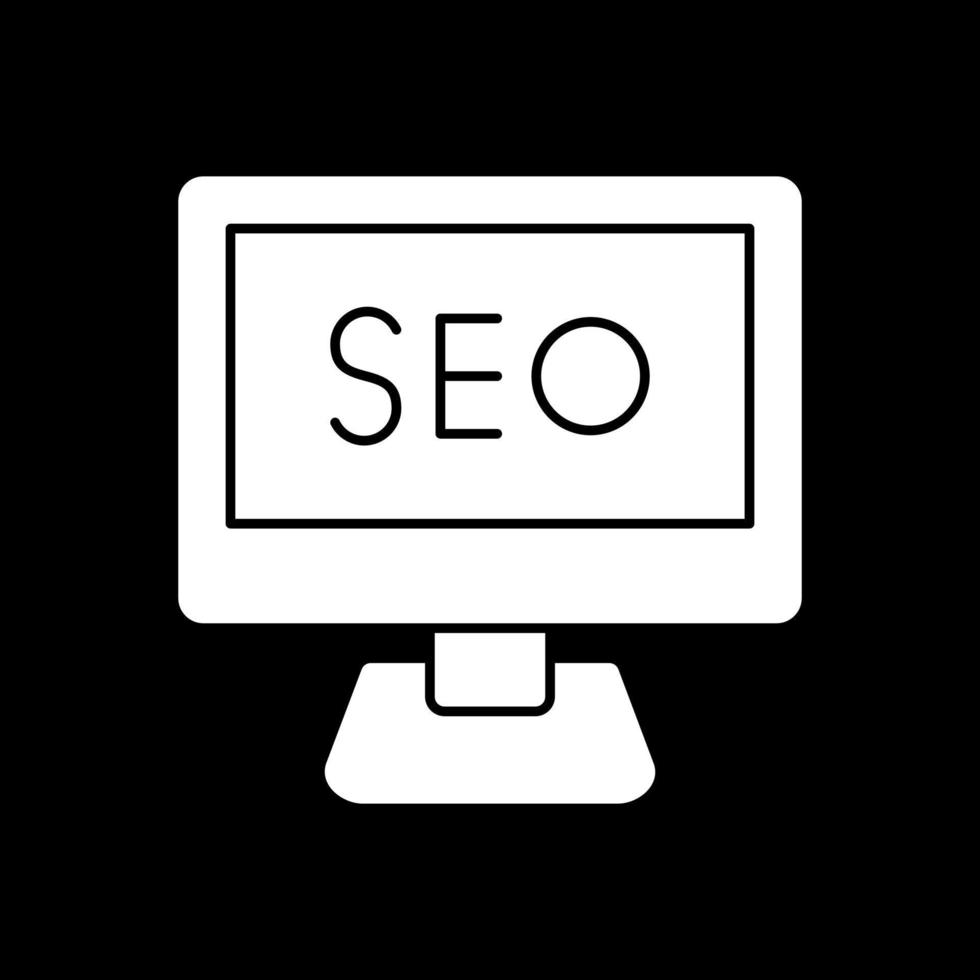 diseño de icono de vector de seo