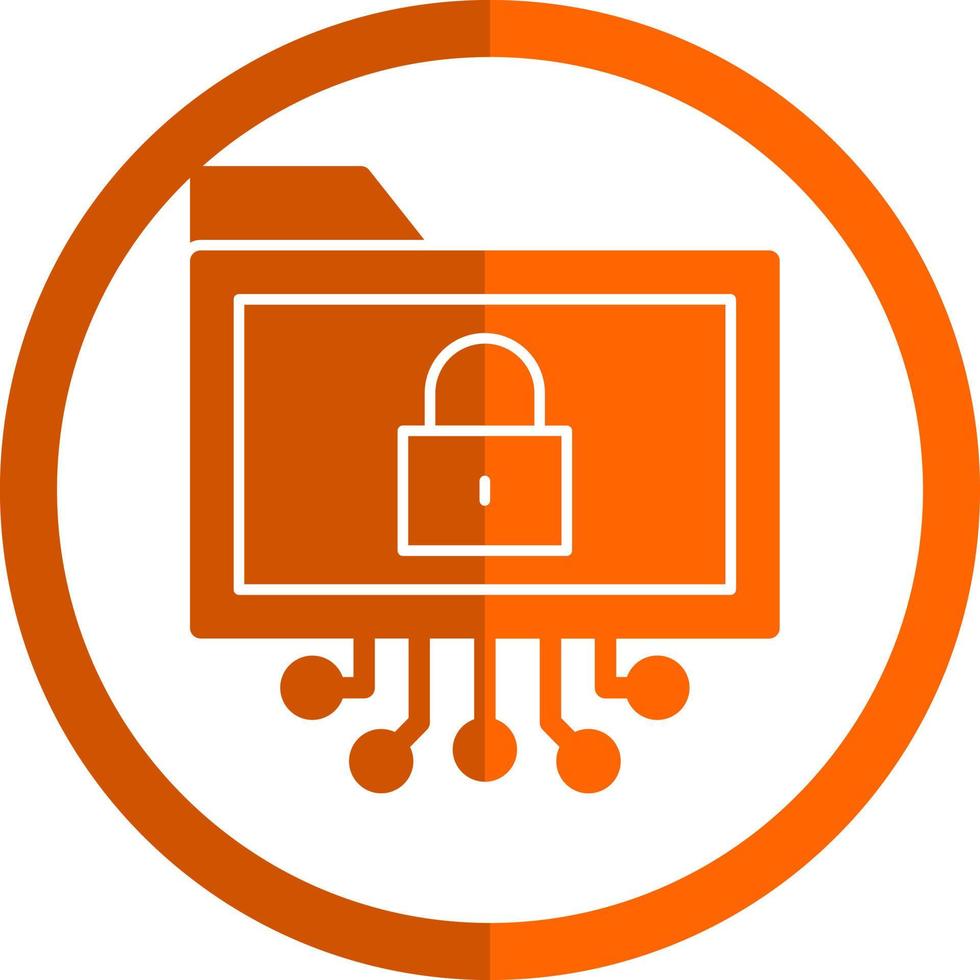 Data Encryption Vector Icon Design