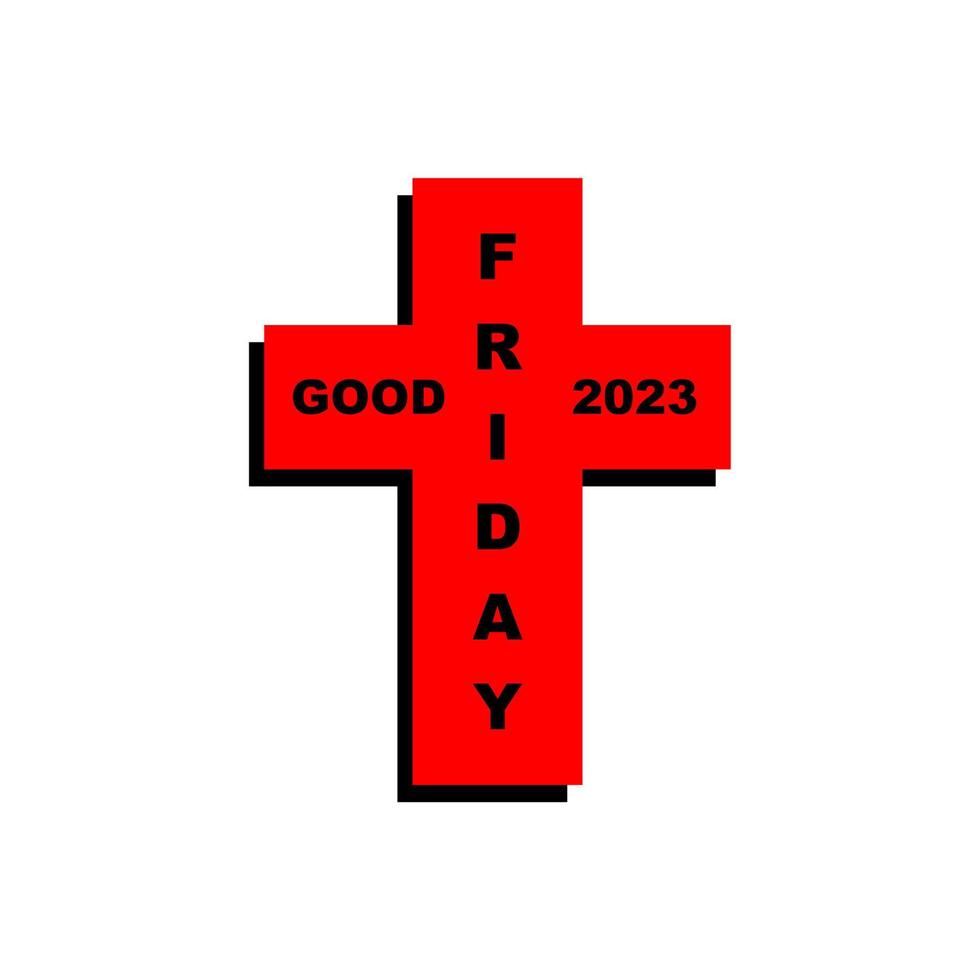 God Friday Icons illustration, cross icons vector