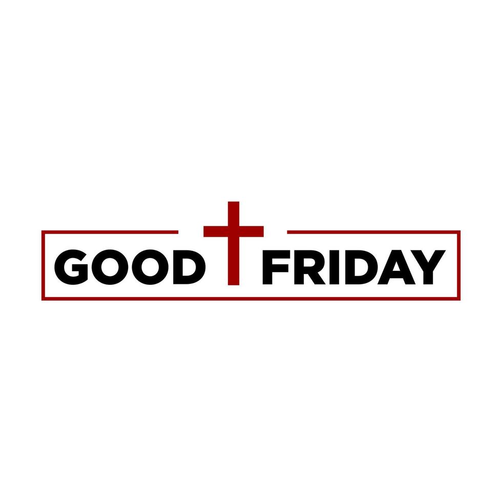 Good Friday Icons Illustration vector