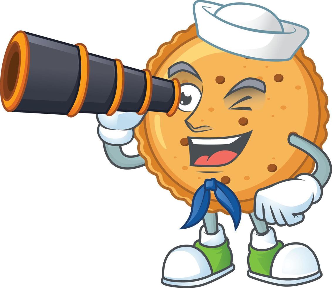 Peanut Butter Cookies Icon Design vector