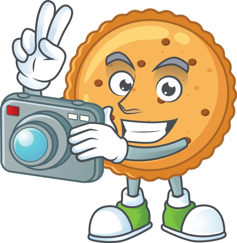 Peanut Butter Cookies Icon Design vector