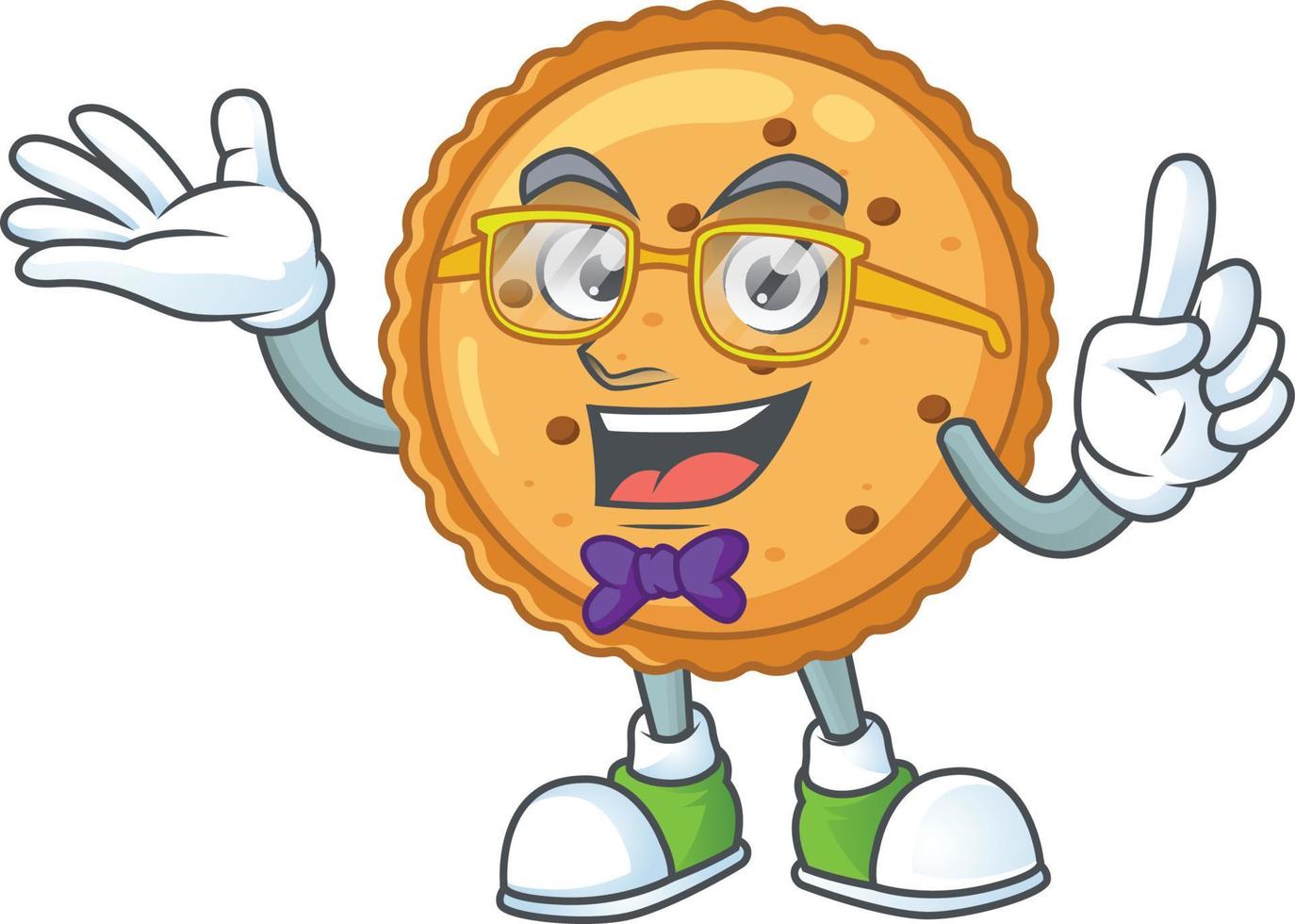 Peanut Butter Cookies Icon Design vector