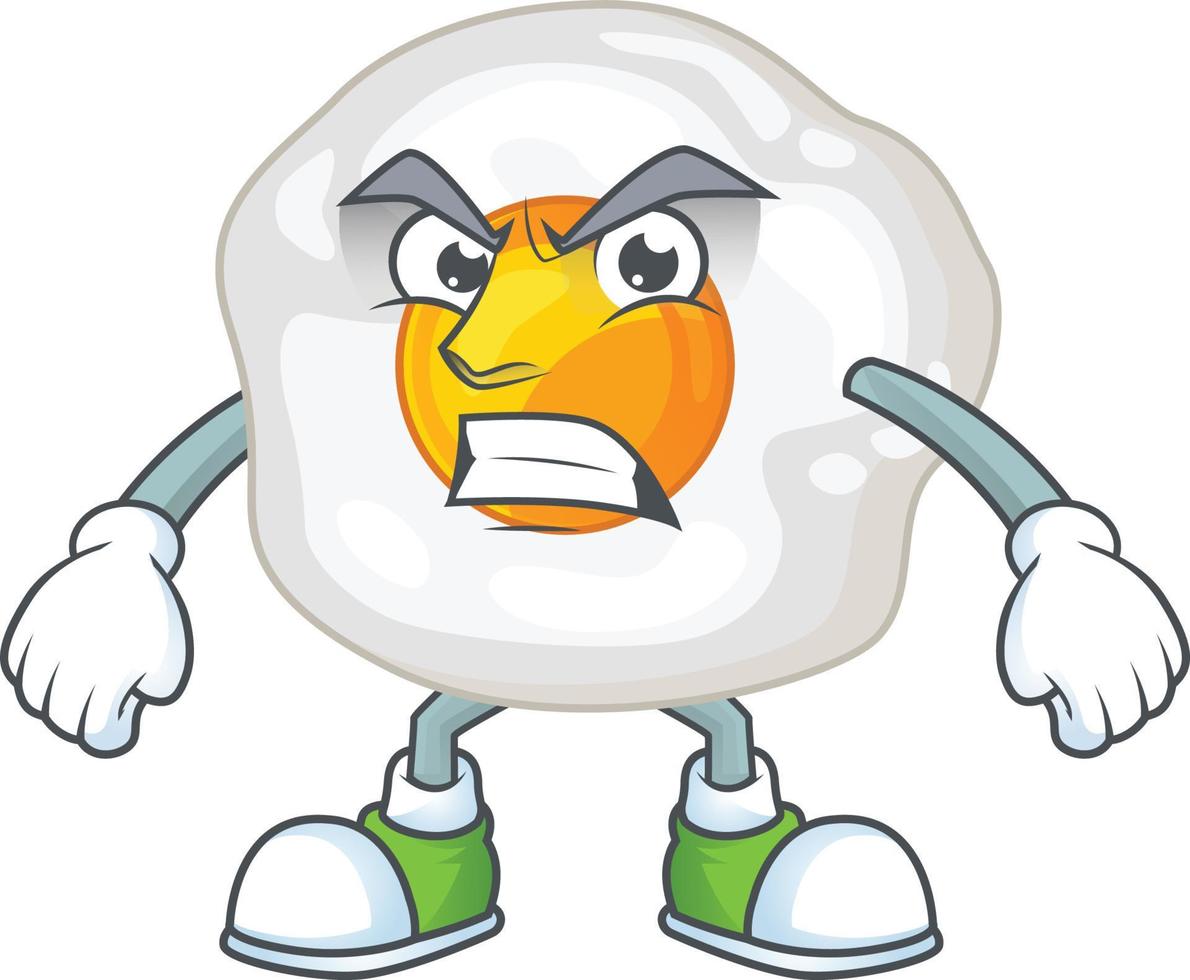 Fried Egg Icon Design vector