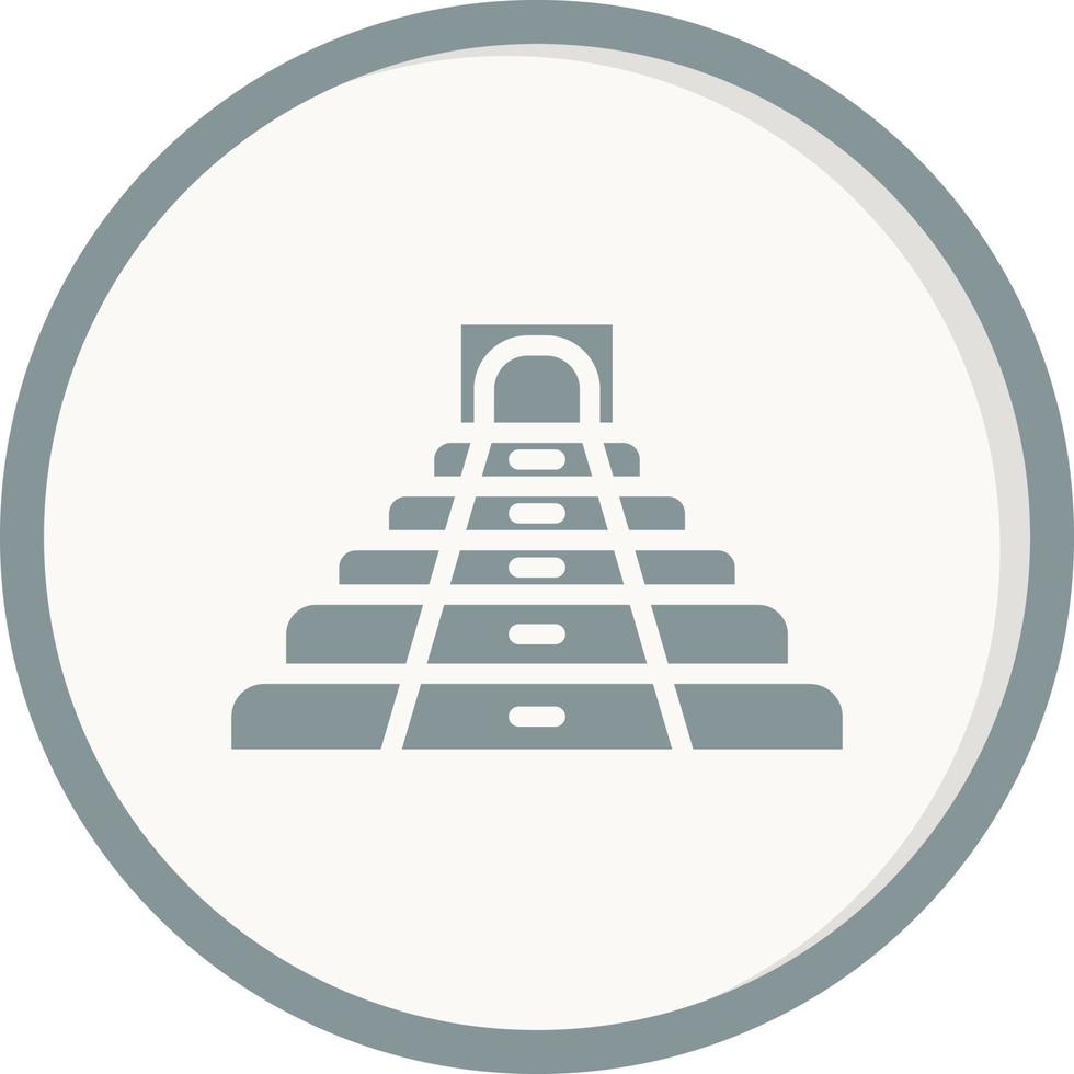 Chichen Itza Vector Icon