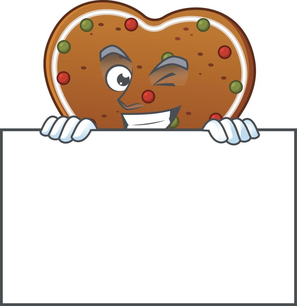 Gingerbread Love Icon Design vector