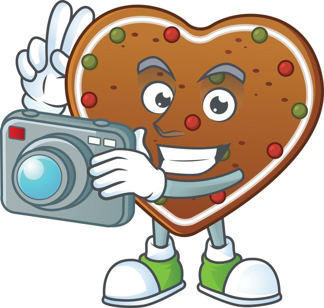 pan de jengibre amor icono diseño vector