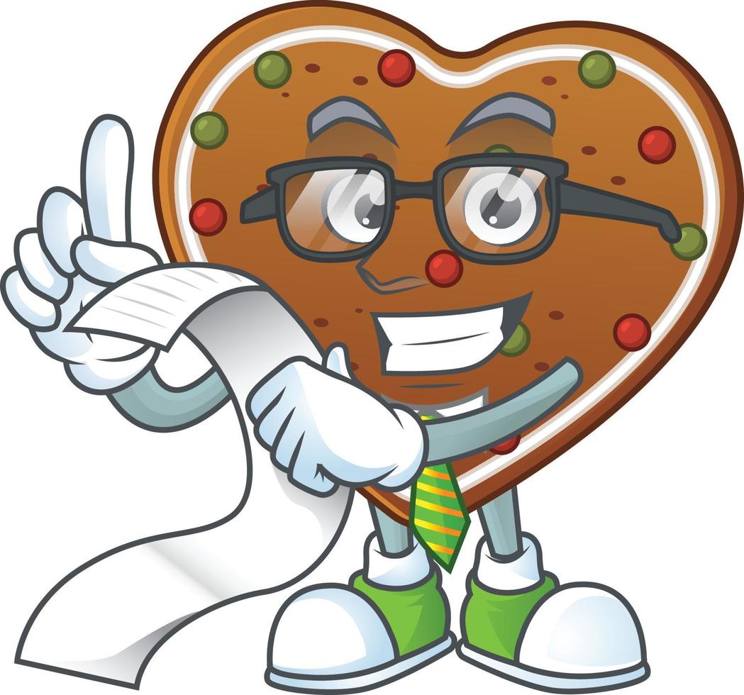 pan de jengibre amor icono diseño vector