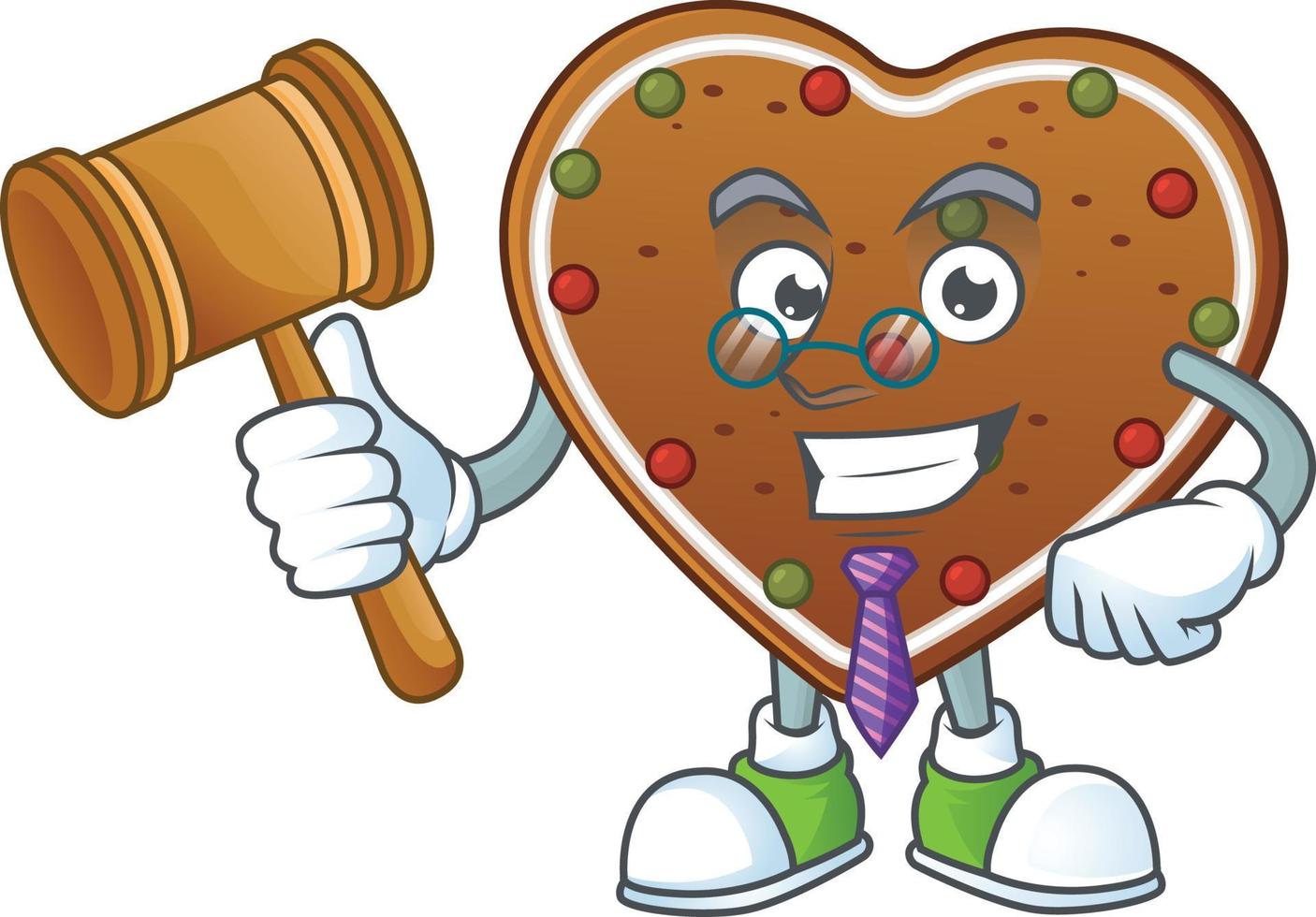 Gingerbread Love Icon Design vector