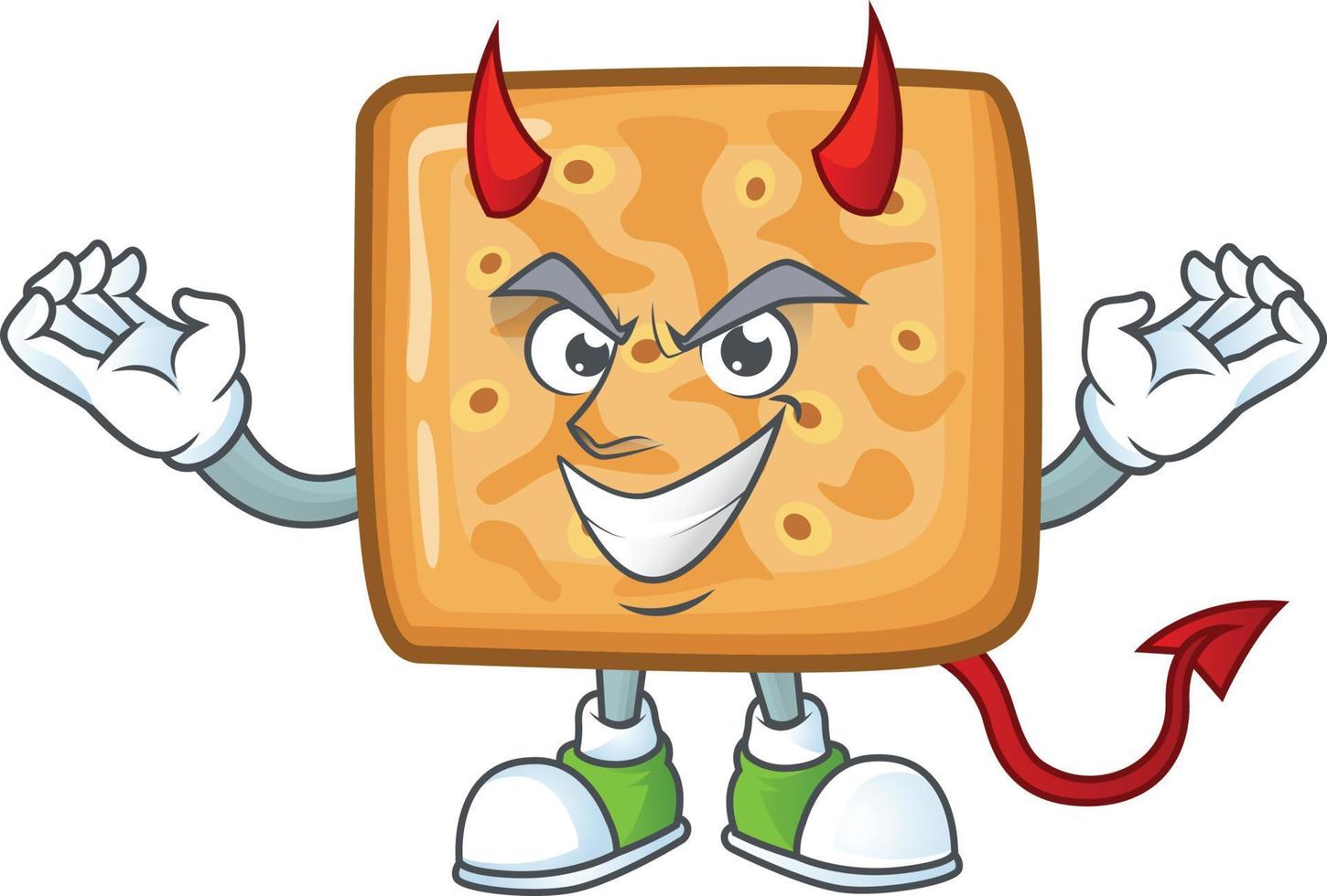 A cartoon character of crackers 20740702 Vector Art at Vecteezy