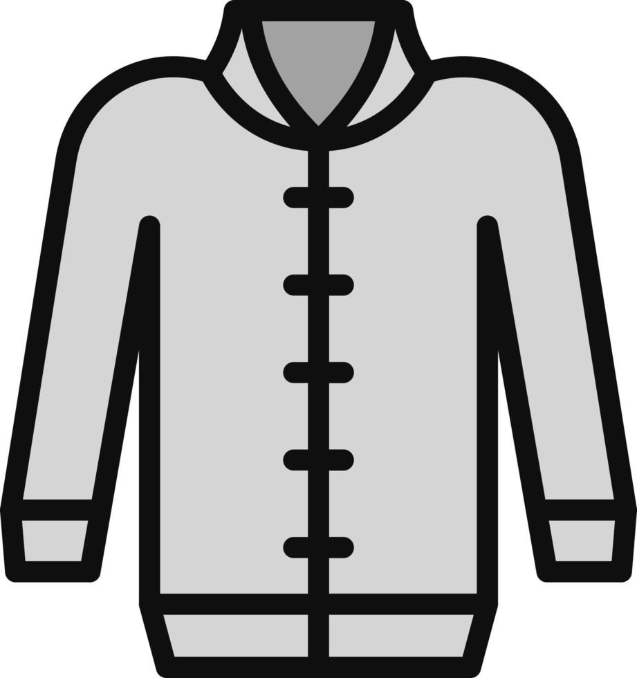 icono de vector de chaqueta