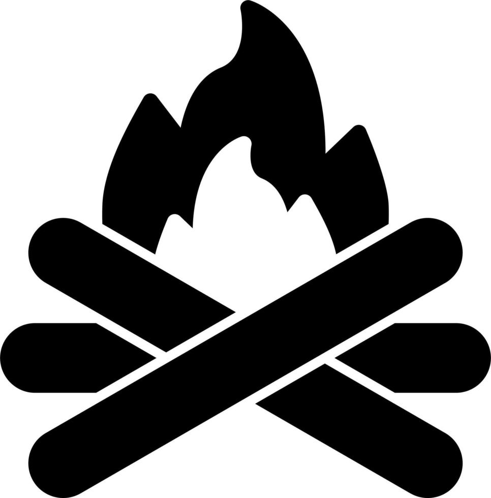 Bonfire Vector Icon