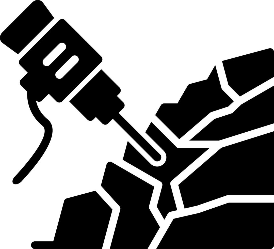 Jackhammer Vector Icon