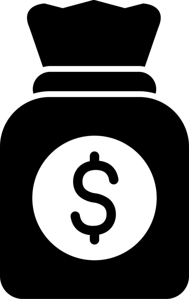 Money Bag Vector Icon