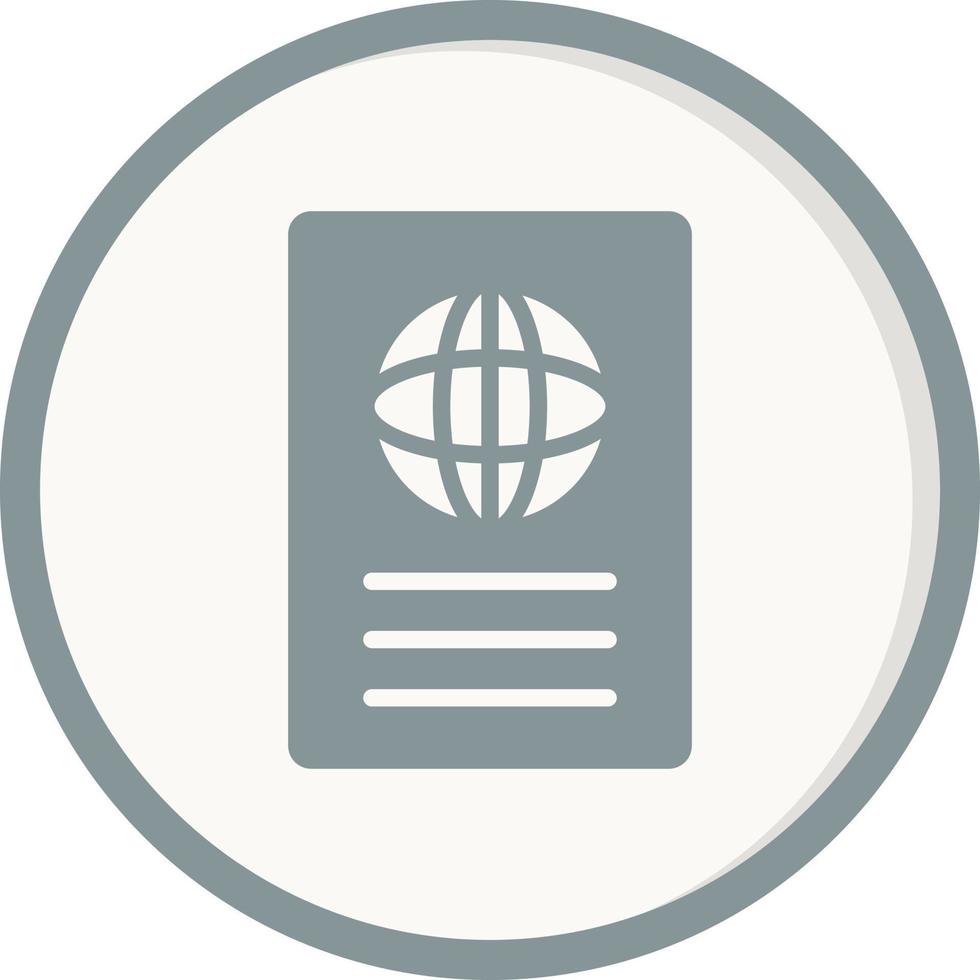 Passport Vector Icon