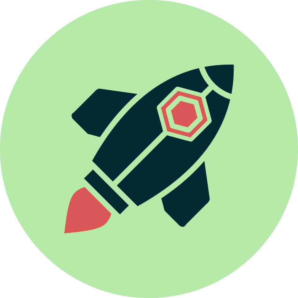 Nft Rocket Vector Icon
