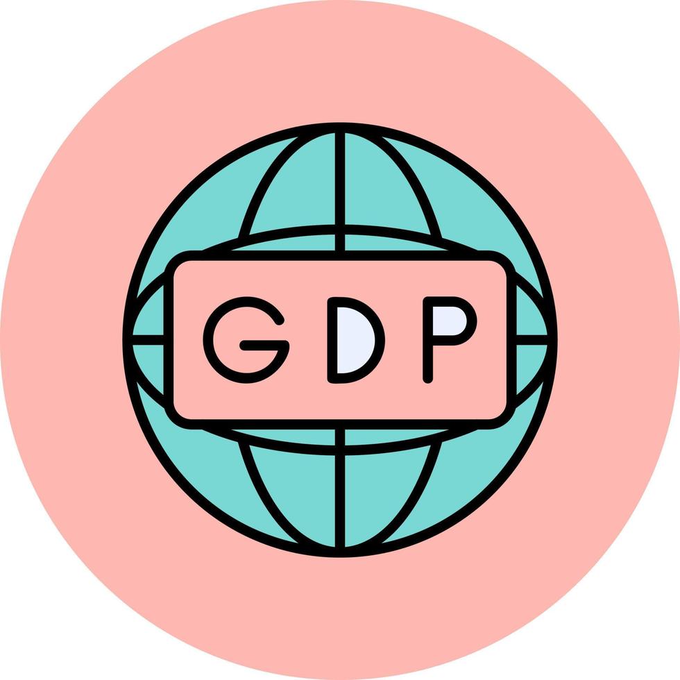 Gdp Vector Icon