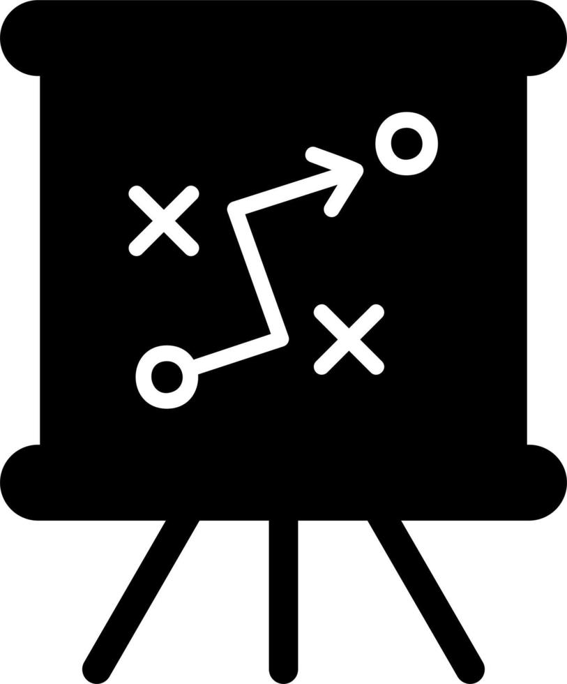 icono de vector de estrategia