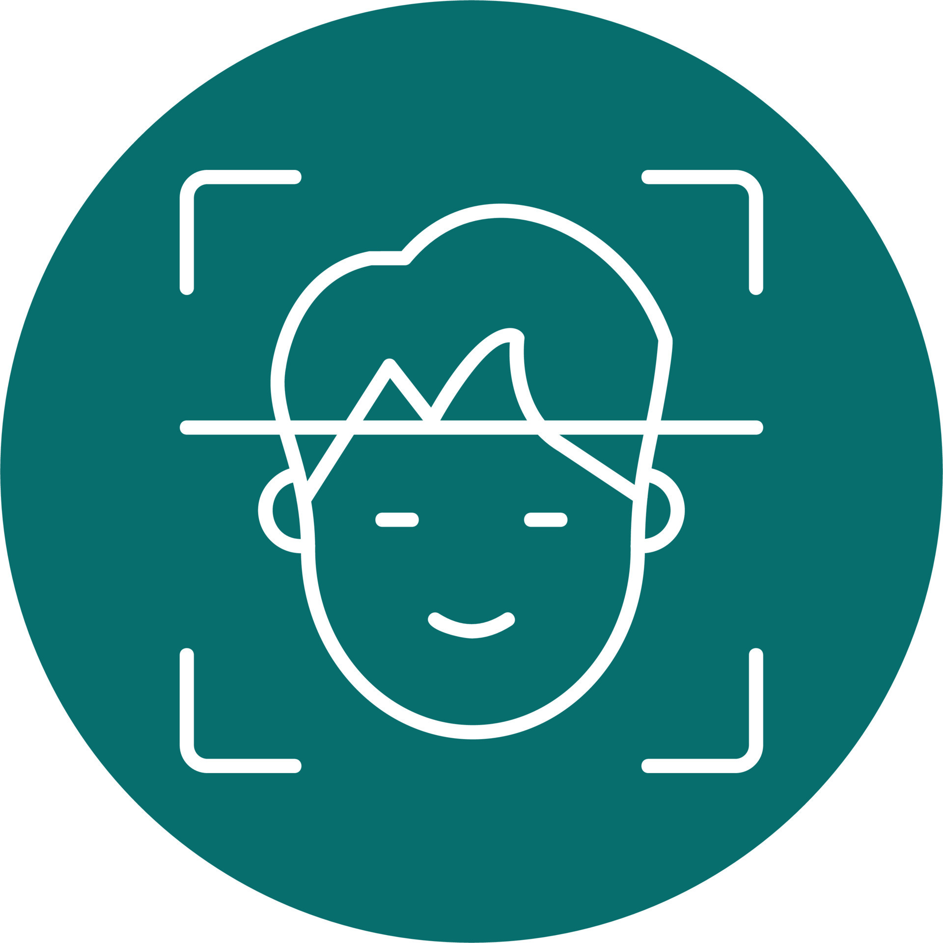 Face Recognition Vector Icon 20741101 Vector Art at Vecteezy