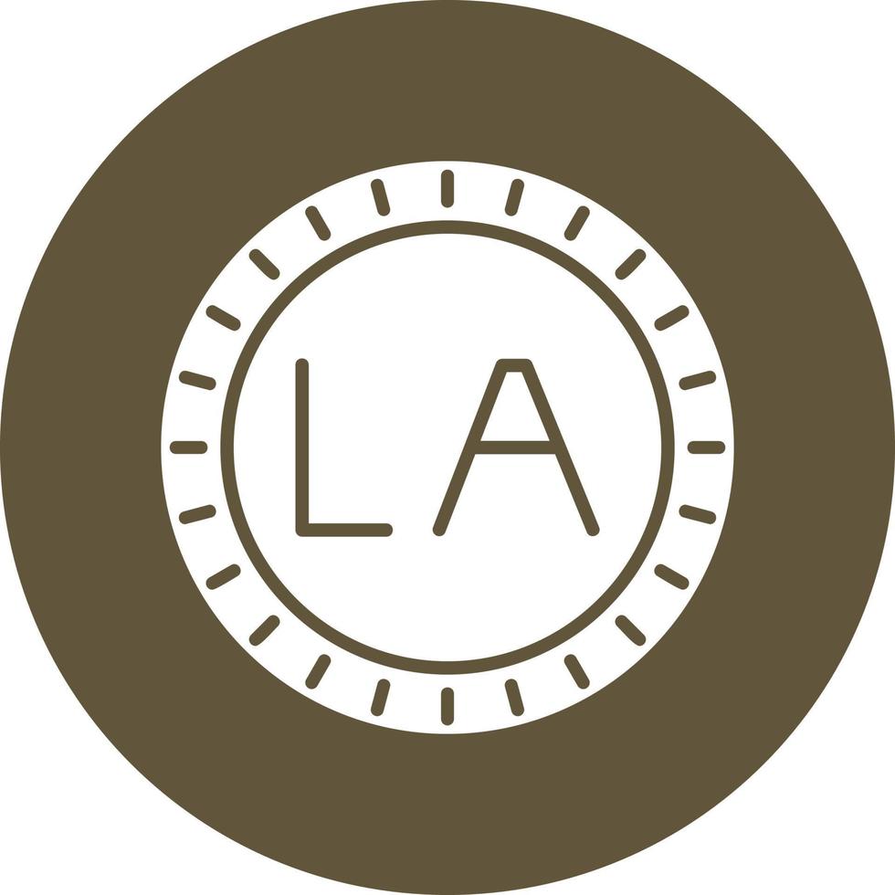 Laos Dial code Vector Icon