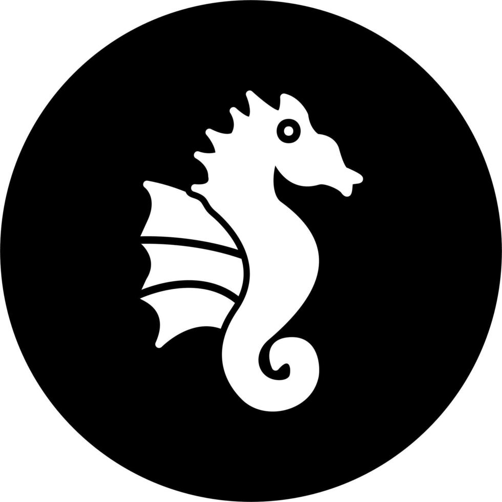 Seahorse Vector Icon