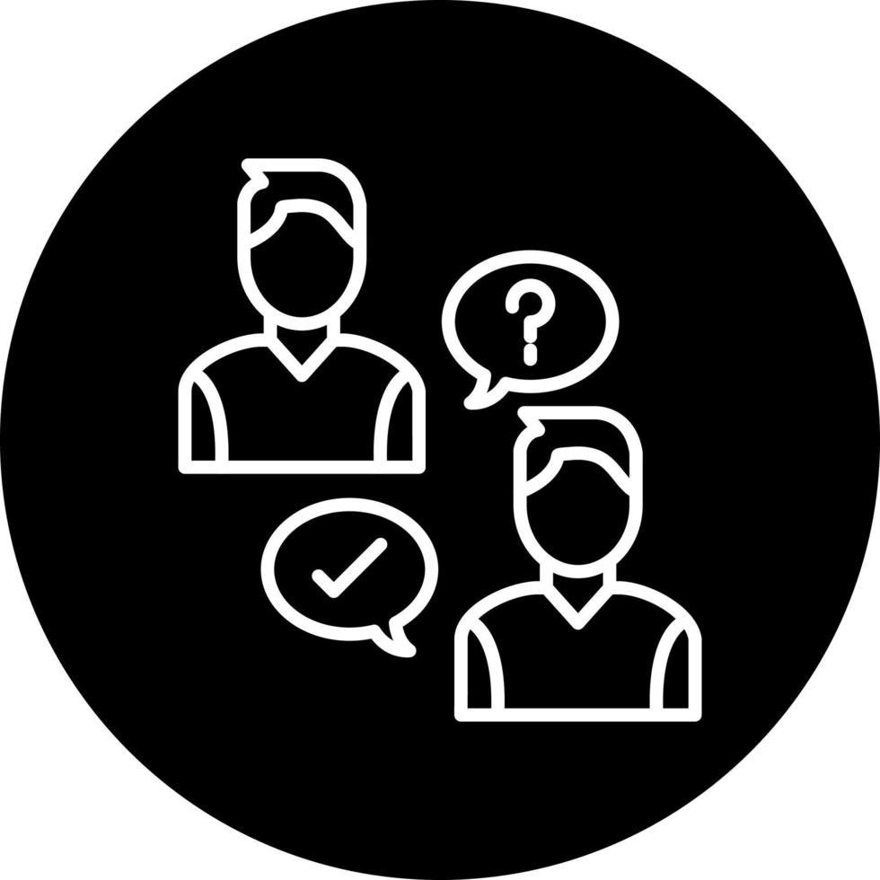 Conversation Vector Icon