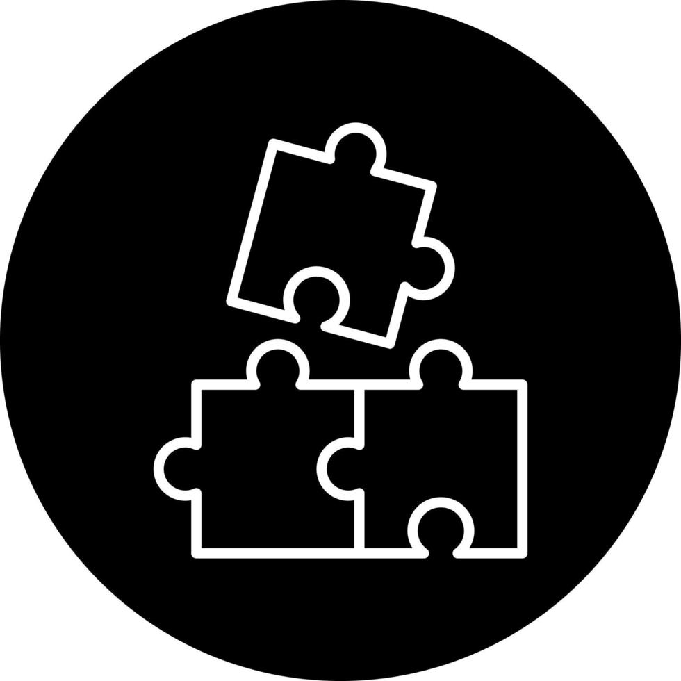 Puzzle Pieces Vector Icon