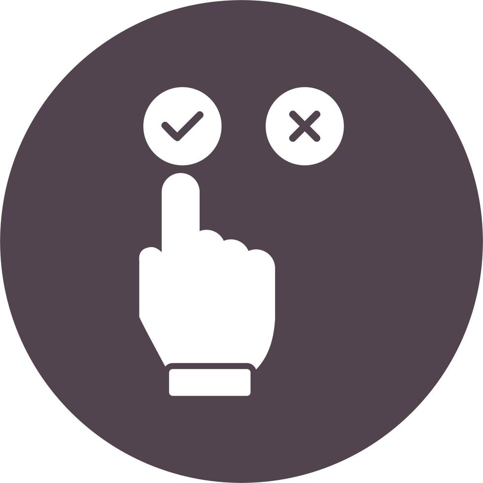 Good Choice Vector Icon