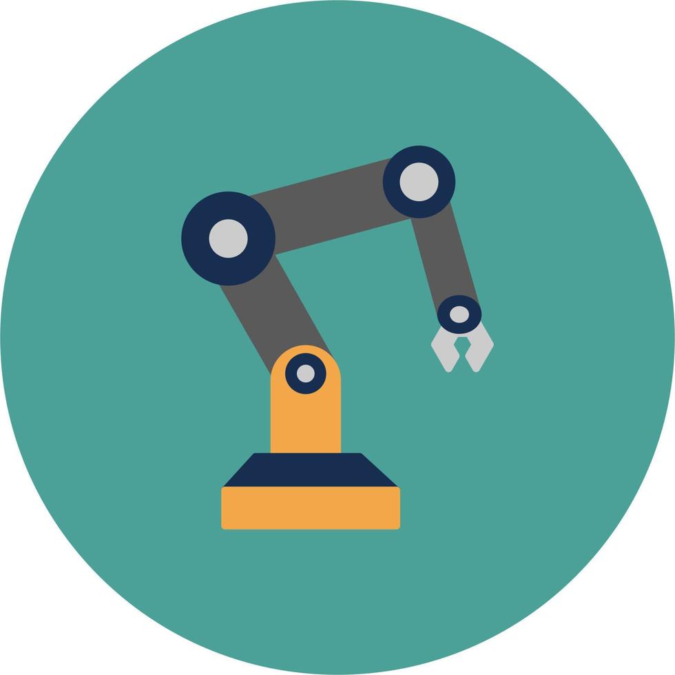 Robot Arm Vector Icon