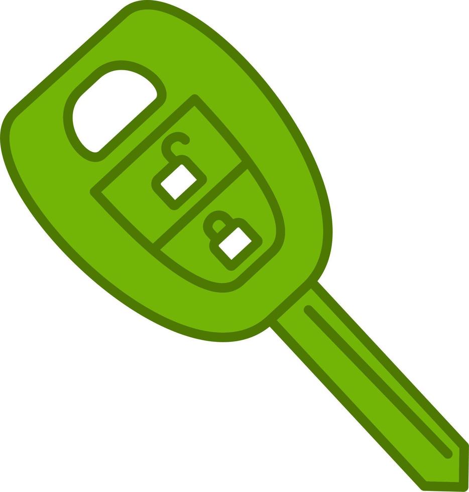 Car key Vector Icon