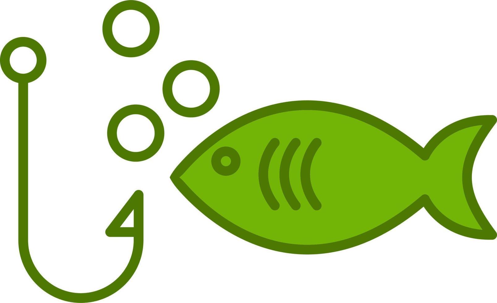 Fish hook Vector Icon