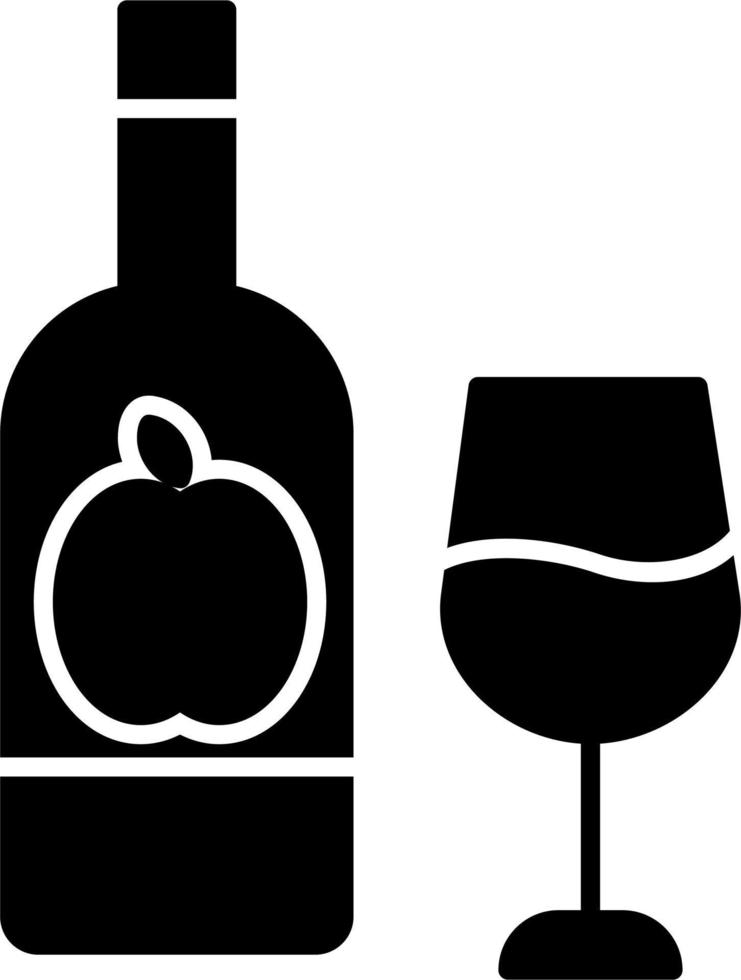 icono de vector de vino